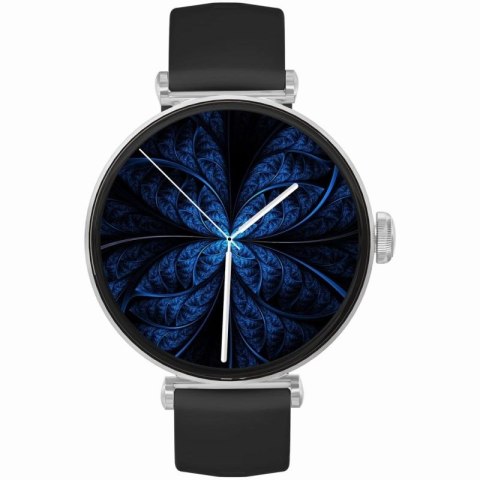Smartwatch Gravity Srebrno Czarny 2 Paski GT26-9 Gravity