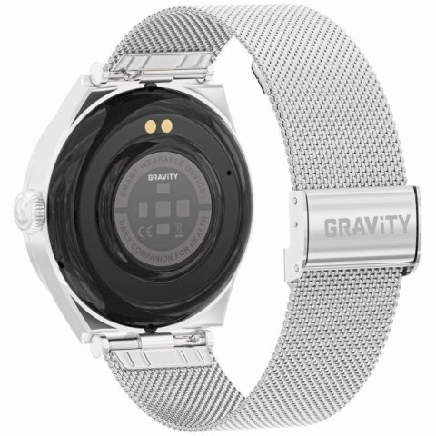Smartwatch Gravity Srebrny GT25-7 Gravity