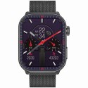 Smartwatch Męski GRAVITY GT28-1 Pasek + Bransoleta Czarny Gravity