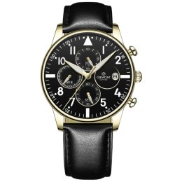 Zegarek Męski Giewont Chronograph Sapphire Czarno Złoty GW5630-A4 Giewont