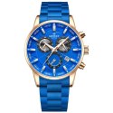 Zegarek Męski Giewont Chronograph Sapphire Niebieski GW4580-B5 Giewont