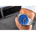 Zegarek Męski Giewont Chronograph Sapphire Srebrno Niebieski GW4580-B3 Giewont