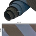 MATA DO JOGI I FITNESS TPE ANTYPOŚLIZGOWA CZARNO-NIEBIESKA ENERO FIT Enero