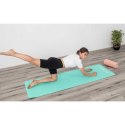 MATA DO JOGI I FITNESS TPE ANTYPOŚLIZGOWA MIĘTOWO-SZARA ENERO FIT Enero
