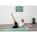 MATA DO JOGI I FITNESS TPE ANTYPOŚLIZGOWA MIĘTOWO-SZARA ENERO FIT Enero