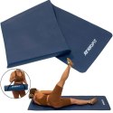 MATA FITNESS NBR ANTYPOŚLIZGOWA 183x60x1CM NIEBIESKA + POKROWIEC ENERO FIT Enero