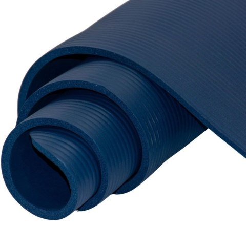 MATA FITNESS NBR ANTYPOŚLIZGOWA 183x60x1CM NIEBIESKA + POKROWIEC ENERO FIT Enero