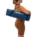 MATA FITNESS NBR ANTYPOŚLIZGOWA 183x60x1CM NIEBIESKA + POKROWIEC ENERO FIT Enero