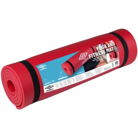 MATA FITNESS NBR ANTYPOŚLIZGOWA 190x58x1CM RÓŻOWA UMBRO Umbro