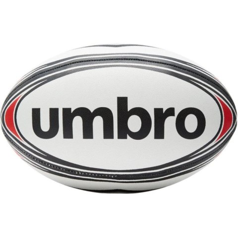 PIŁKA DO RUGBY UMBRO 26762U R.5 white/red/black Umbro
