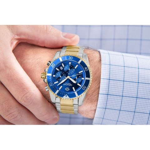 Zegarek Męski Giewont Chronograph Sapphire Multikolor GW3970-B5 Giewont