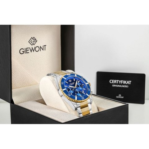 Zegarek Męski Giewont Chronograph Sapphire Multikolor GW3970-B5 Giewont