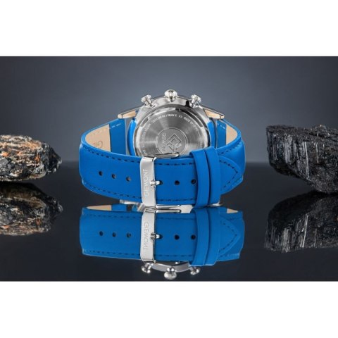 Zegarek Męski Giewont Chronograph Sapphire Niebieski GW5630-A5 Giewont