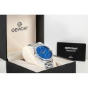 Zegarek Męski Giewont Chronograph Sapphire Srebrno Niebieski GW6310-B3 Giewont