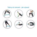 GUMA TAŚMA OPOROWA POWER BAND 25-60KG ZIELONA ENERO FIT Enero