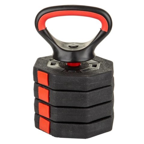 HANTLA KOMPOZYTOWA KETTLEBELL 10KG (4x2,5KG) EB FIT EB FIT