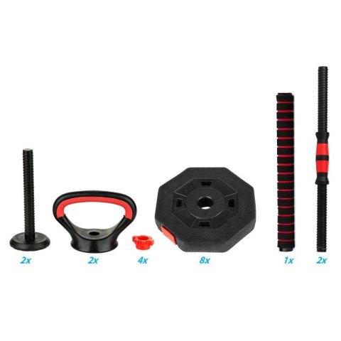 HANTLA KOMPOZYTOWA KETTLEBELL 4W1 20KG ENERO FIT Enero