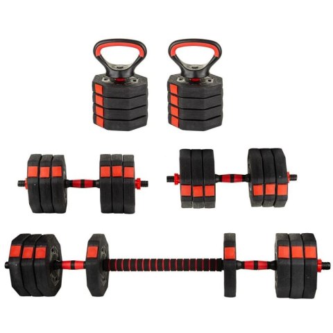 HANTLA KOMPOZYTOWA KETTLEBELL 4W1 20KG ENERO FIT Enero