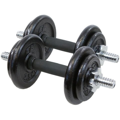 HANTLA ŻELIWNA 19 KG ( 2x9.5 KG ) WALIZKA ENERO FIT Enero