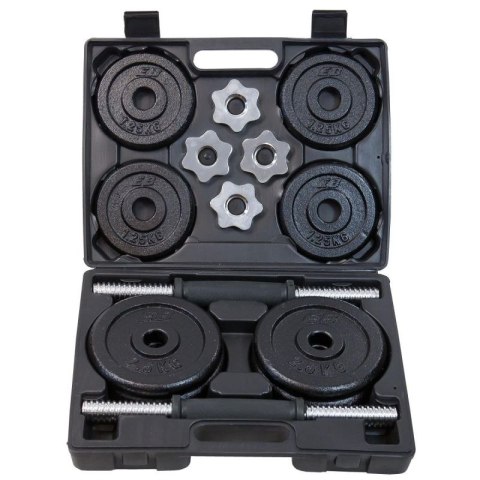 HANTLA ŻELIWNA 19 KG ( 2x9.5 KG ) WALIZKA ENERO FIT Enero