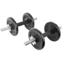 HANTLA ŻELIWNA 19 KG ( 2x9.5 KG ) WALIZKA ENERO FIT Enero