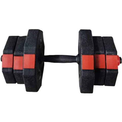 REGULOWANE HANTLE TRENINGOWE 2x10KG Z FUNKCJĄ SZTANGI ENERO FIT Enero