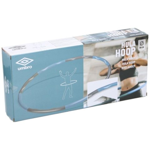 HULA HOP Z OBCIĄŻENIEM 95CM NEOPRENOWY NIEBIESKO-SZARY UMBRO Umbro