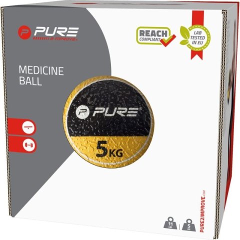 MEDICINE BALL PIŁKA LEKARSKA 5KG PURE 2 IMPROVE Pure 2 Improve