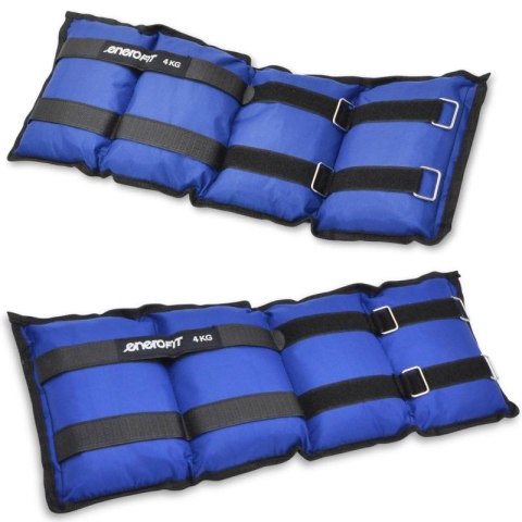 OBCIĄŻENIE NA PRZEGUBY NIEBIESKIE 8KG (2x4KG) ENERO FIT Enero
