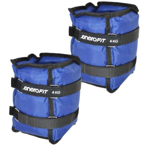 OBCIĄŻENIE NA PRZEGUBY NIEBIESKIE 8KG (2x4KG) ENERO FIT Enero