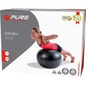 PIŁKA DO ĆWICZEŃ FITNESS 75CM CZARNA PURE 2 IMPROVE Pure 2 Improve