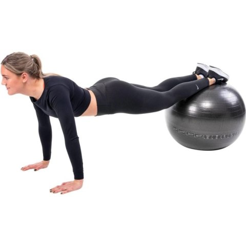 PIŁKA DO ĆWICZEŃ FITNESS 75CM CZARNA PURE 2 IMPROVE Pure 2 Improve