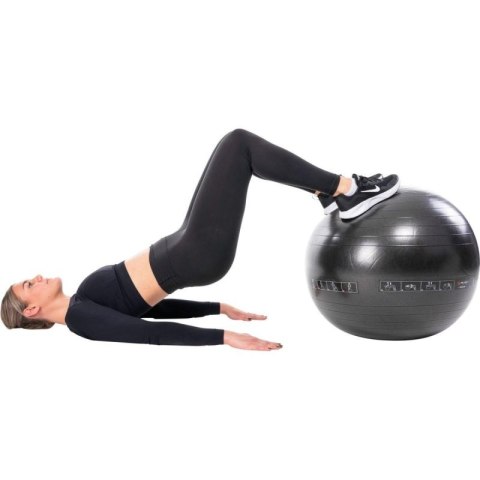 PIŁKA DO ĆWICZEŃ FITNESS 75CM CZARNA PURE 2 IMPROVE Pure 2 Improve