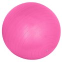 PIŁKA GIMNASTYCZNA DO ĆWICZEŃ FITNESS 75CM ANTIBURST RÓŻOWA XQMAX