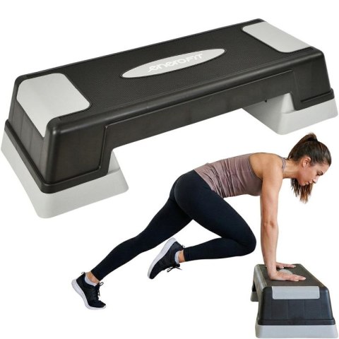 STEP DO AEROBICU 70X28CM 3 STOPNIOWA REGULACJA ENERO FIT Enero