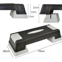 STEP DO AEROBICU 70X28CM 3 STOPNIOWA REGULACJA ENERO FIT Enero
