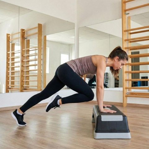 STEP DO AEROBICU 70X28CM 3 STOPNIOWA REGULACJA ENERO FIT Enero