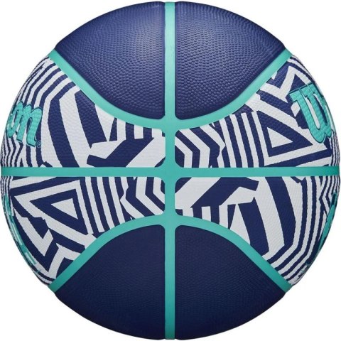 PIŁKA DO KOSZYKÓWKI WILSON NBA DRV PLUS DAZZLE CAMO BSKT INDIGO R.6 Wilson
