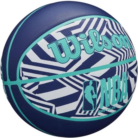 PIŁKA DO KOSZYKÓWKI WILSON NBA DRV PLUS DAZZLE CAMO BSKT INDIGO R.7 Wilson