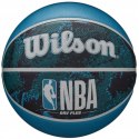 PIŁKA DO KOSZYKÓWKI WILSON NBA DRV PLUS VIBE WZ3012602XB7 R.7 czarno niebieska Wilson