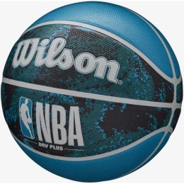 PIŁKA DO KOSZYKÓWKI WILSON NBA DRV PLUS VIBE WZ3012602XB7 R.7 czarno niebieska Wilson