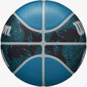 PIŁKA DO KOSZYKÓWKI WILSON NBA DRV PLUS VIBE WZ3012602XB7 R.7 czarno niebieska Wilson