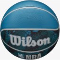 PIŁKA DO KOSZYKÓWKI WILSON NBA DRV PLUS VIBE WZ3012602XB7 R.7 czarno niebieska Wilson