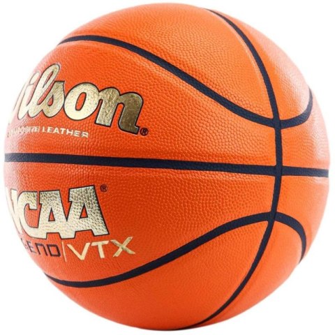 PIŁKA DO KOSZYKÓWKI WILSON NCAA LEGEND VTX BSKT ORANGE/GOLD R.7 Wilson