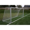 SIATKA DO PIŁKI NOŻNEJ 5x2x0,8x1,5m /PE 3/ NETEX BIAŁO-CZERWONA Netex