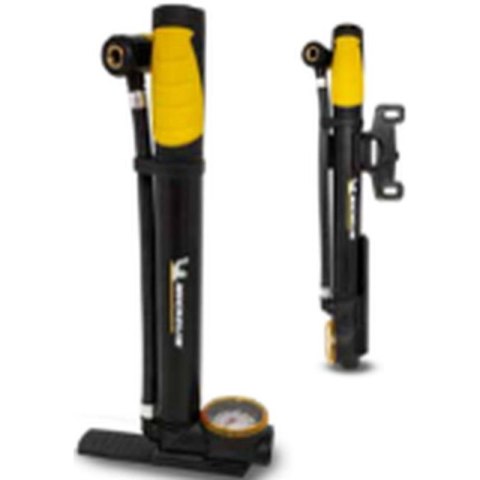 POMPKA ROWEROWA MINI Z MANOMETREM 2w1 ALU MICHELIN 8 bar(120PSI) Michelin