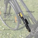 POMPKA ROWEROWA MINI Z MANOMETREM 2w1 ALU MICHELIN 8 bar(120PSI) Michelin