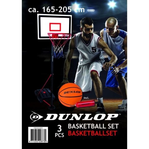 ZESTAW REGULOWANY DO KOSZYKÓWKI DUNLOP 1,65-2,05M 3W1 Dunlop