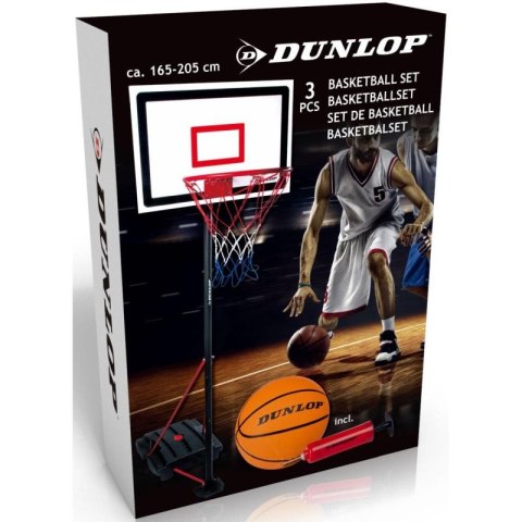 ZESTAW REGULOWANY DO KOSZYKÓWKI DUNLOP 1,65-2,05M 3W1 Dunlop