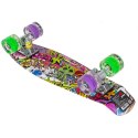 DESKOROLKA PLASTIKOWA 22 CALE ENERO GRAFFITI LED 1030852 Enero